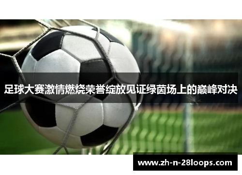 足球大赛激情燃烧荣誉绽放见证绿茵场上的巅峰对决